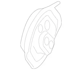 222-835-02-98 MERCEDES Sealing Frame