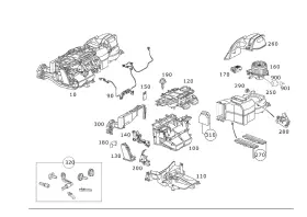230-830-14-03 MERCEDES Housing Kit SL550