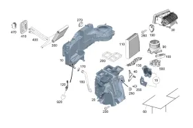 246-830-16-15 MERCEDES Piping Kit GLA250