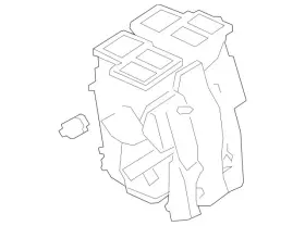 247-830-16-03 MERCEDES Housing Air Conditioner