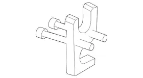 247-830-46-02 MERCEDES Expansion Valve Bracket