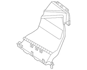 297-830-26-00 MERCEDES Rear Duct