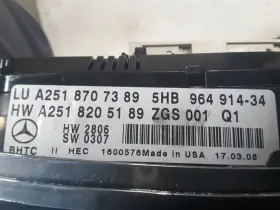 GL320 MERCEDES Temperature Control Front Gl #3