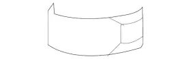 906-504-00-02 MERCEDES Dehydrator Bracket