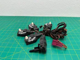 A2128202613 MERCEDES Hvac Heater Flap Actuator Harness W204 #2