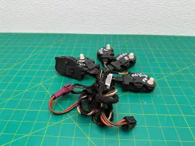 A2128202613 MERCEDES Hvac Heater Flap Actuator Harness W204 #3