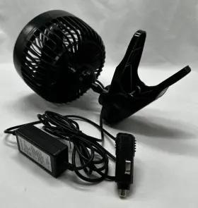 HX-T203E MITCHELL Clip Car Fan Cord Cigarette Lighter Plug #2