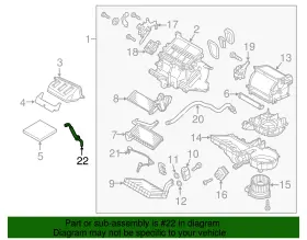 7810A172 MITSUBISHI Drain Tube #2