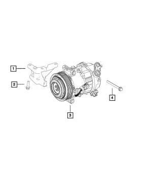 04627309AC MOPAR Compressor Bracket