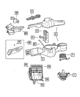 Mopar 04885024ac Genuine Heater Core O Ring 4885024ac