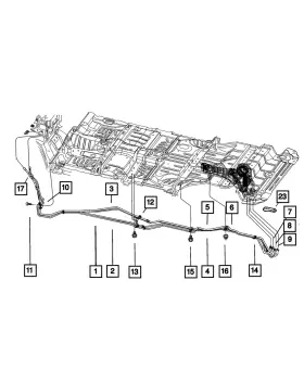 05069003AA MOPAR Line Repair Coupling