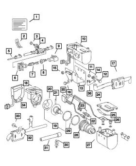 05135680AA MOPAR Supplemental Diesel Fuel Heater