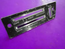 2820145 MOPAR Heater Control Bezel Gtx Hemi Satellite #3