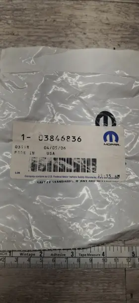 3846836 MOPAR Ac Gasket Seal Expansion Valve Evaporator