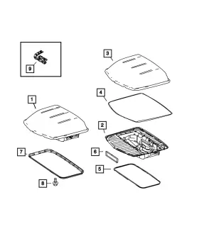68012627AA MOPAR Housing 2500