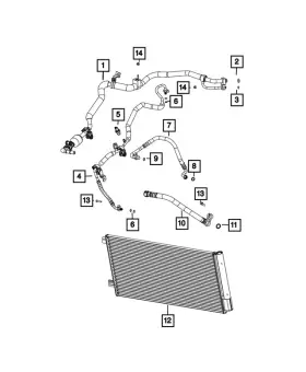 68103421AA MOPAR Line Seal 68103421AA MOPAR Line Seal