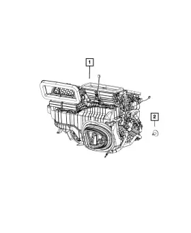 68245108AA MOPAR Heater Unit Renegade