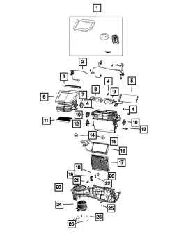 68309370AA MOPAR Distribution Housing Wrangler