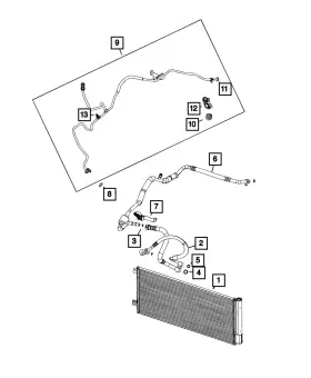 68417934AA MOPAR Line Seal Renegade