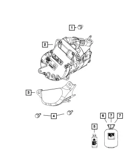 68502192AB MOPAR Bracket