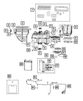 68524070AC MOPAR Distribution Housing