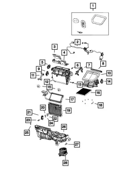 68541156AA MOPAR Distribution Housing