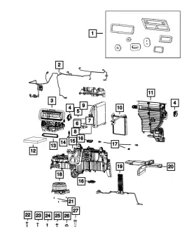 68549436AA MOPAR Distribution Housing