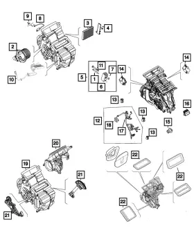 Mopar 68654859aa Genuine Air Cleaner Cover
