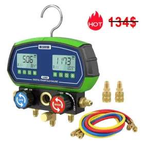 6589 MRCARTOOL Refrigeration Digital Manifold Hvac Vacuum
