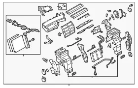 27110-1LK4C NISSAN Ac Heater