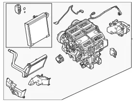 27110-6RC2A NISSAN Ac Heater Rogue