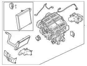 27110-6RC4B NISSAN Ac Heater