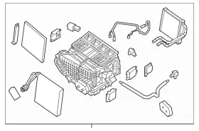 27110-9DL0A NISSAN Ac Heater Maxima