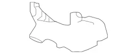 27126-4BA0A NISSAN Floor Duct