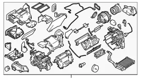 27210-1KM3C NISSAN Ac Heater