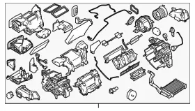 27210-1KM5C NISSAN Ac Heater