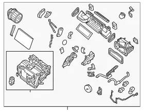 27210-4AT5C NISSAN Ac Heater Sentra