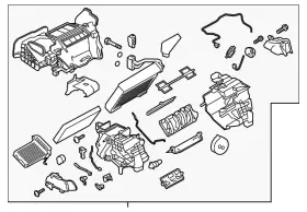 27210-5SA2B NISSAN Ac Heater