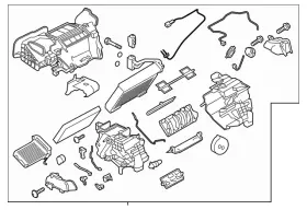 27210-6WK5A NISSAN Ac Heater