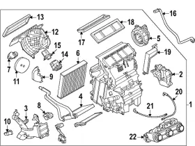 27210-7LF7A NISSAN Ac Heater