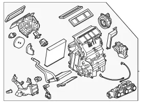 Nissan 27210-7lt3a Genuine Hvac Unit Case Assembly