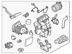 27210-9ES0A NISSAN Ac Heater Versa