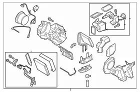 27401-6JR0B NISSAN Ac Heater