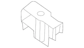 92115-3SH5A NISSAN Condenser Upper Bracket Sentra