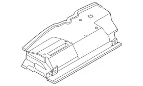 92182-5EF0A NISSAN Sight Shield Versa