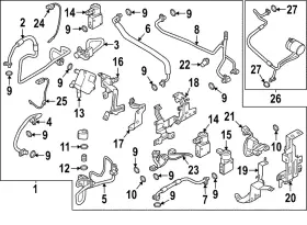 92441-5BV1A NISSAN Hose Tube