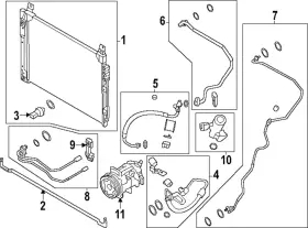 92554-6GP1A NISSAN Cooler Pipe Clip