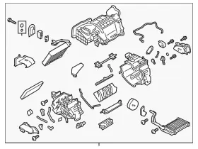 B7210-3NA1A NISSAN Ac Heater