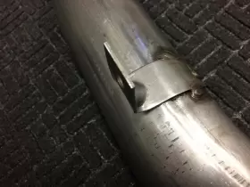 993.572.790.00 PORSCHE Right Heater Pipe Air Tube 911 #2