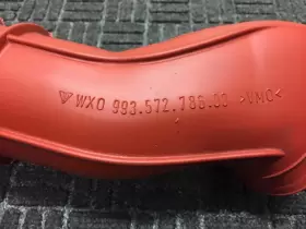 99357278600 PORSCHE Right Heater Control Box Connection Hose #2